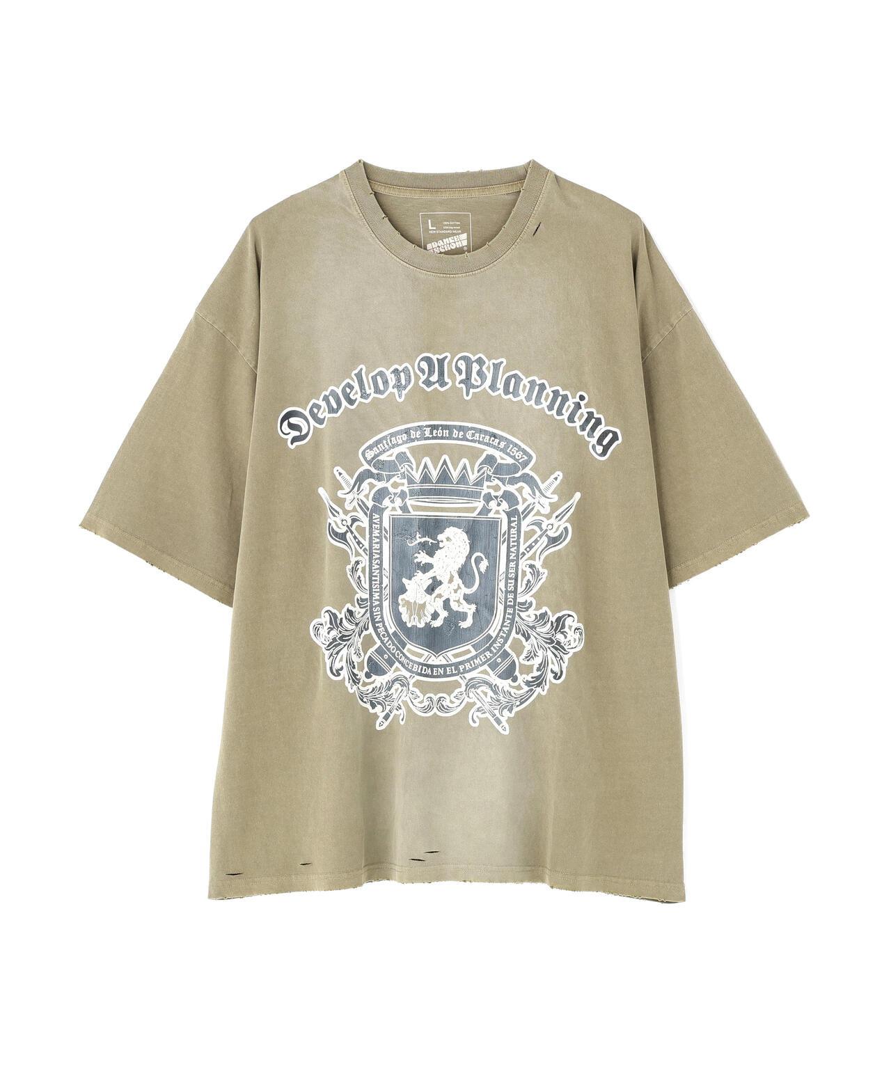 DankeSchon ダンケシェーン PIGMENT EMBLEM S/S TEE T恤