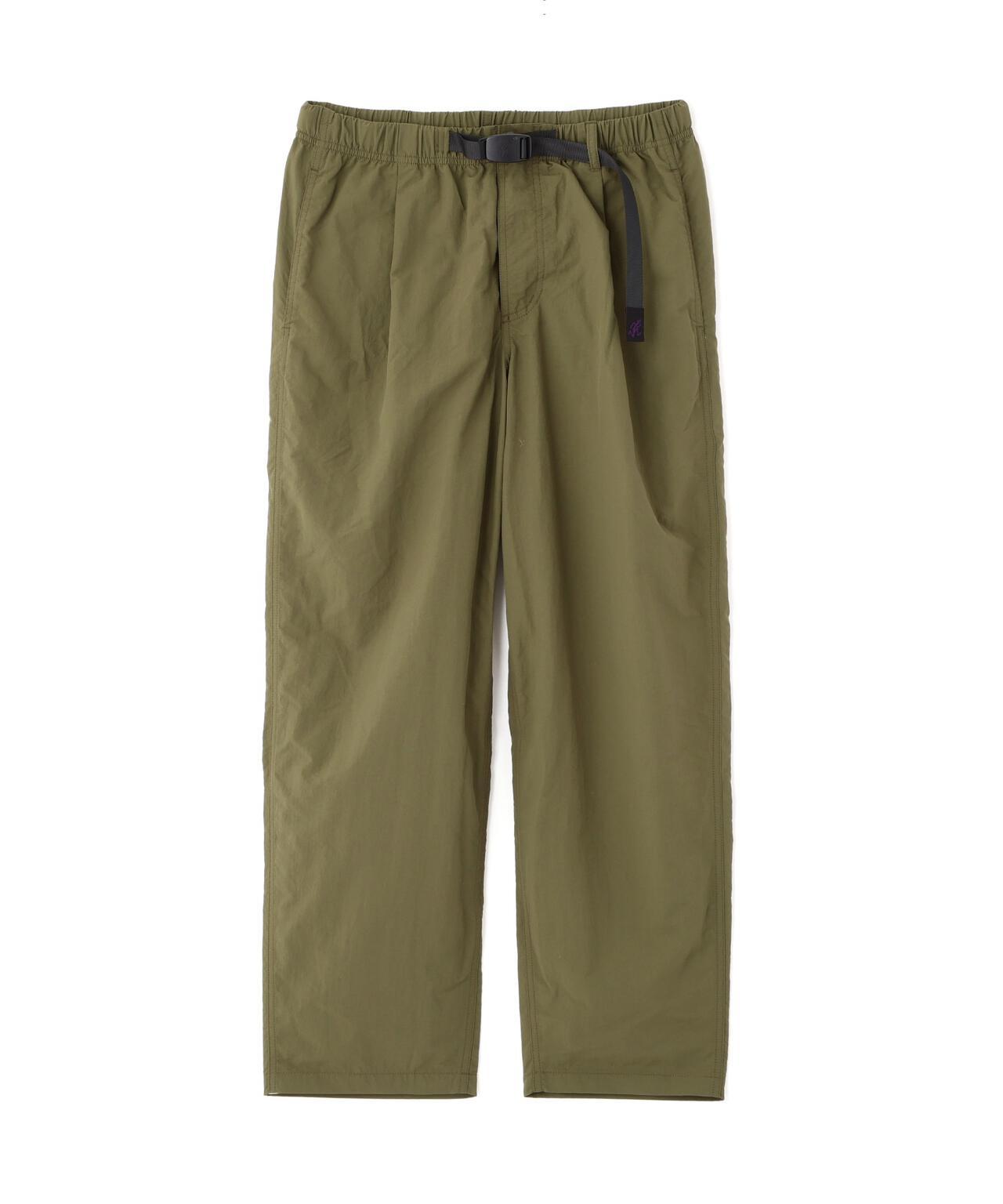 聯名 NYLON TUCK PANTS 尼龍褶襉褲