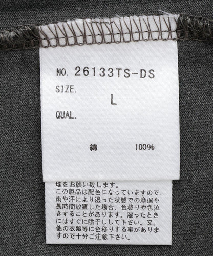 DankeSchon ダンケシェーン PIGMENT EMBLEM S/S TEE T恤
