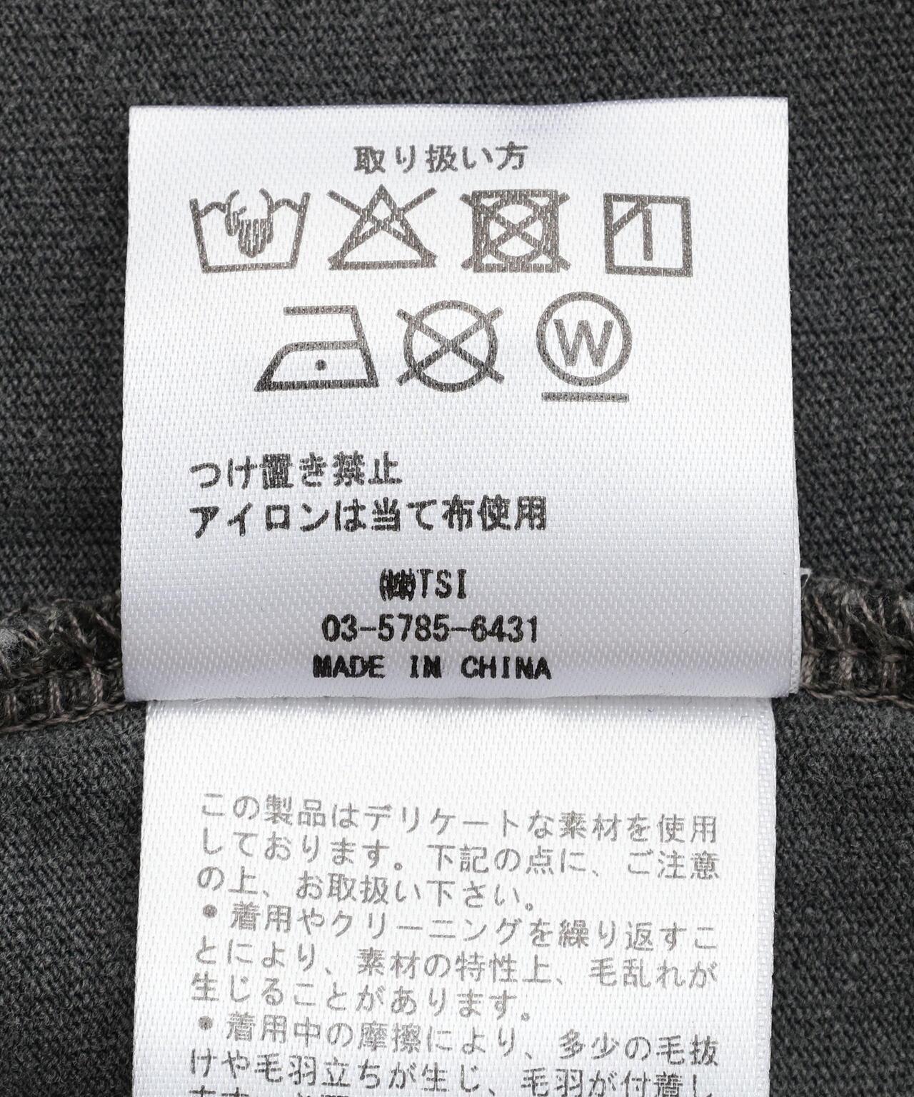 DankeSchon ダンケシェーン PIGMENT EMBLEM S/S TEE T恤