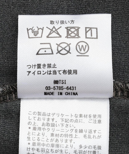 DankeSchon ダンケシェーン PIGMENT EMBLEM S/S TEE T恤