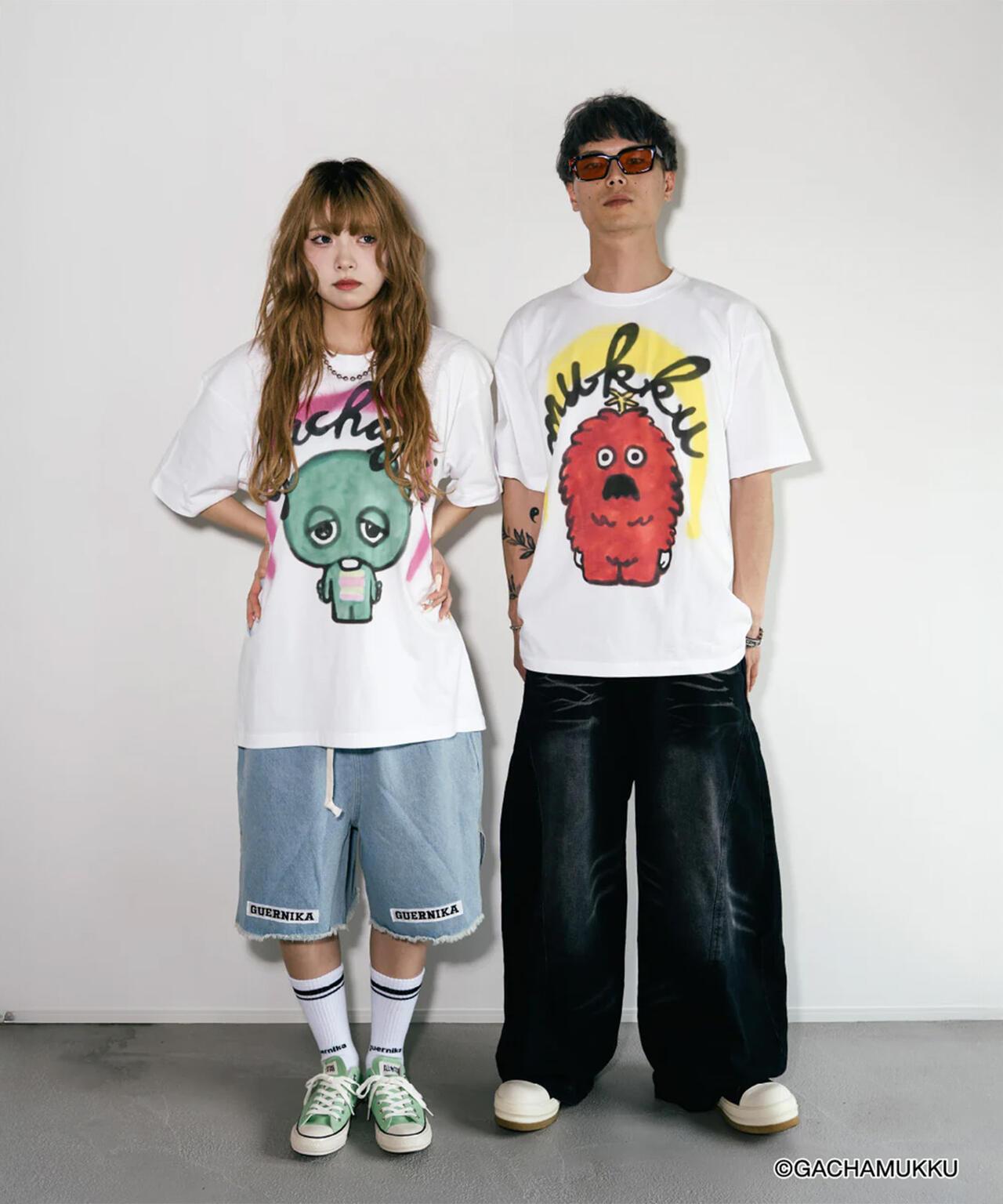 guernika ゲルニカ MUKKU Thumb Doll Spray T恤