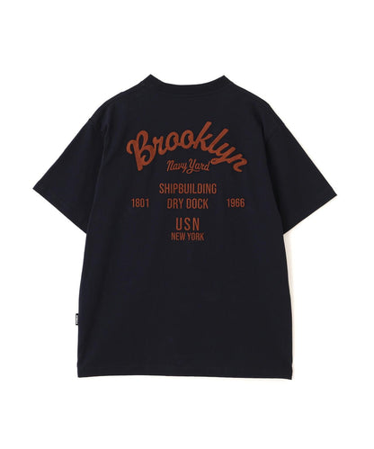Brooklyn 字母刺繡短袖T恤