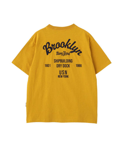 Brooklyn 字母刺繡短袖T恤