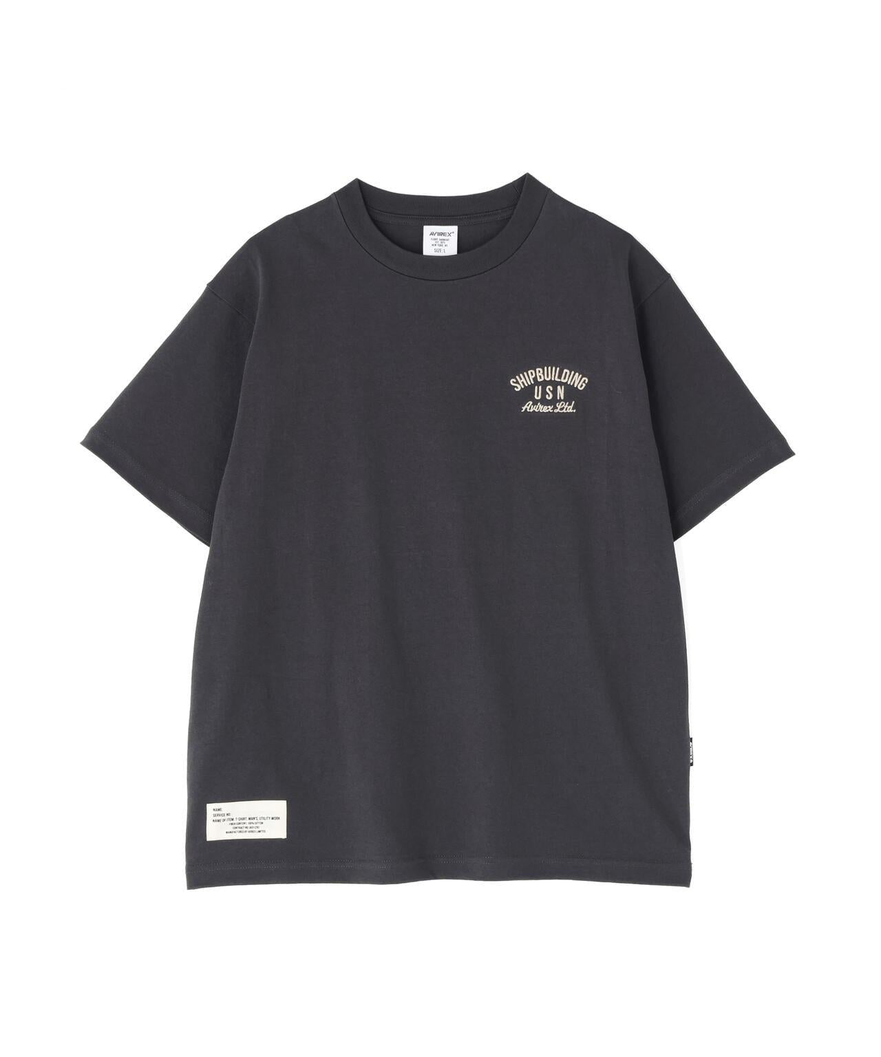 Brooklyn 字母刺繡短袖T恤