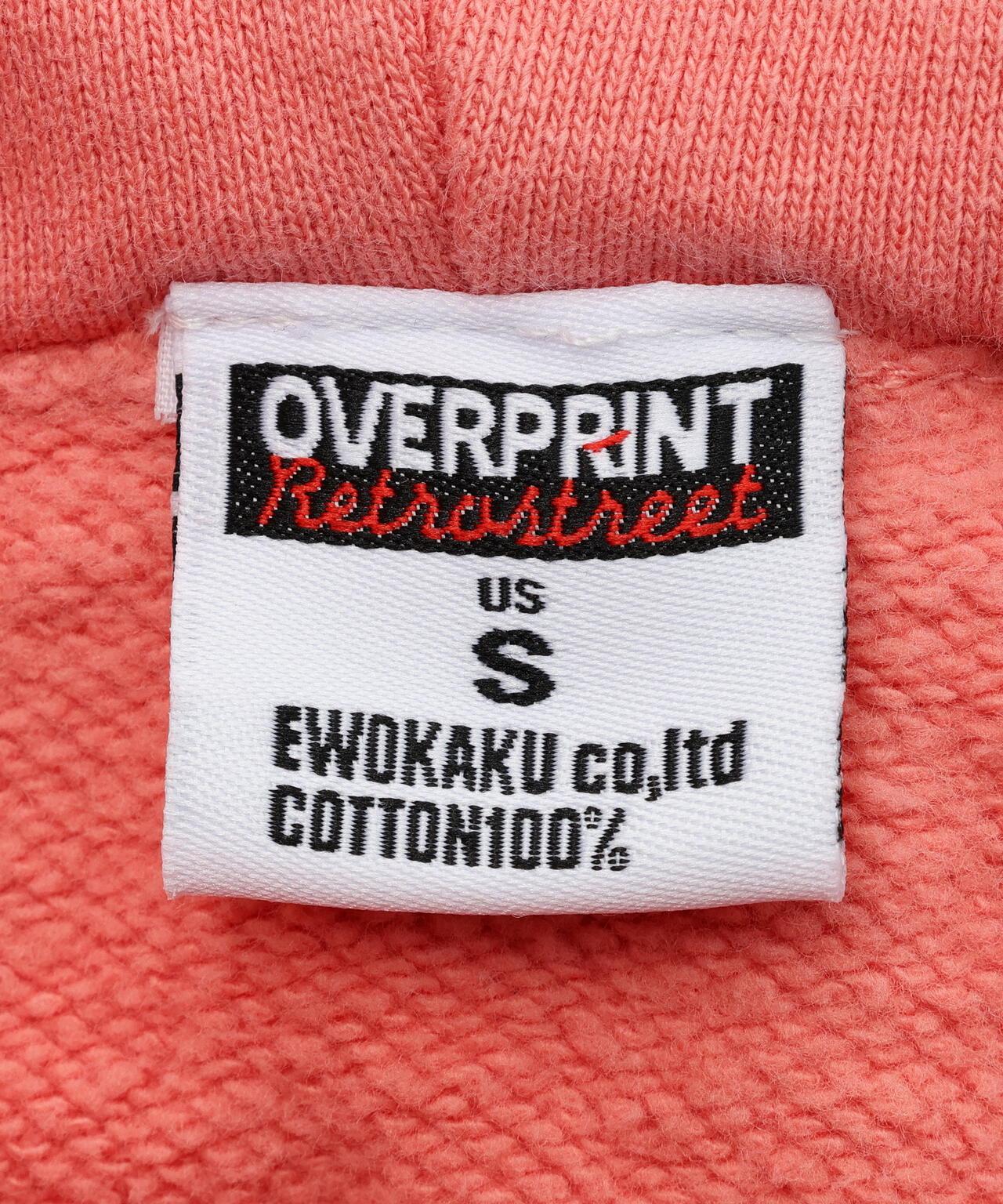 overprint オーバープリント PATCH 連帽衛衣