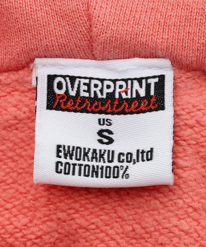 overprint オーバープリント PATCH 連帽衛衣