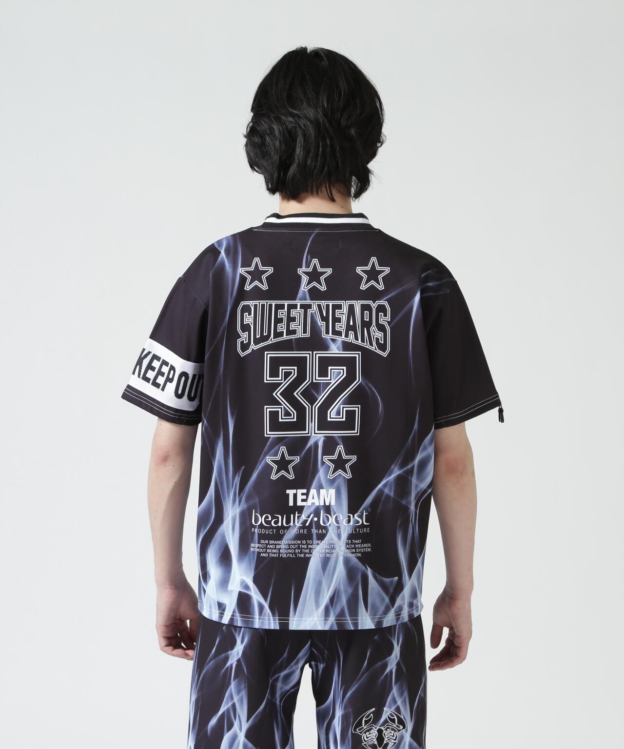 SY32 by SWEET YEARS/SY32×beauty:beast SWEAT TEE T恤
