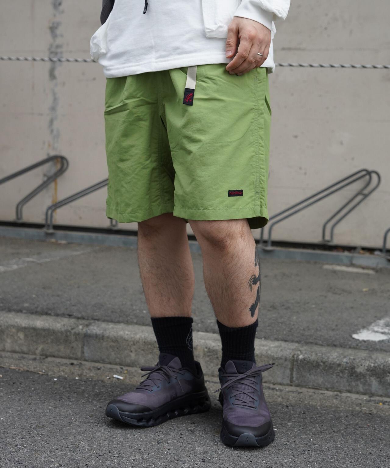 Gramicci グラミチ NYLON PACKABLE G-SHORT 輕量可收納尼龍短褲