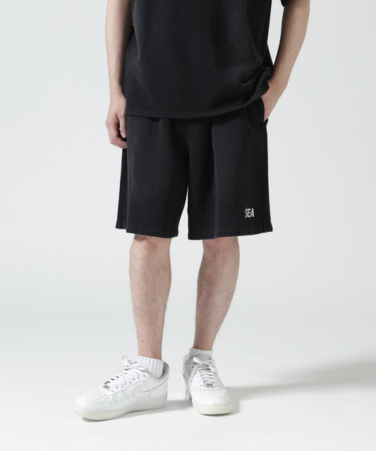 WIND AND SEA SULFUR DYEING LOGO HALF PANTS 短褲