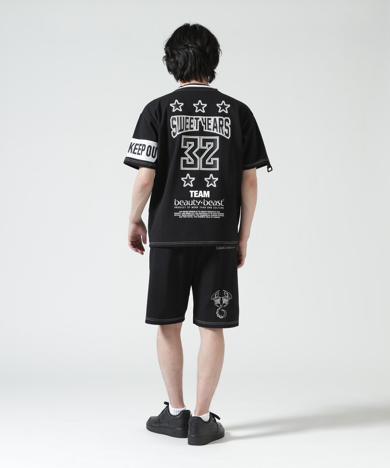 SY32 by SWEET YEARS/SY32×beauty:beast SWEAT TEE T恤