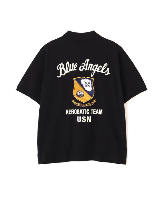 《&DEPOT限定》 BLUE ANGELS S/S POLO POLO衫