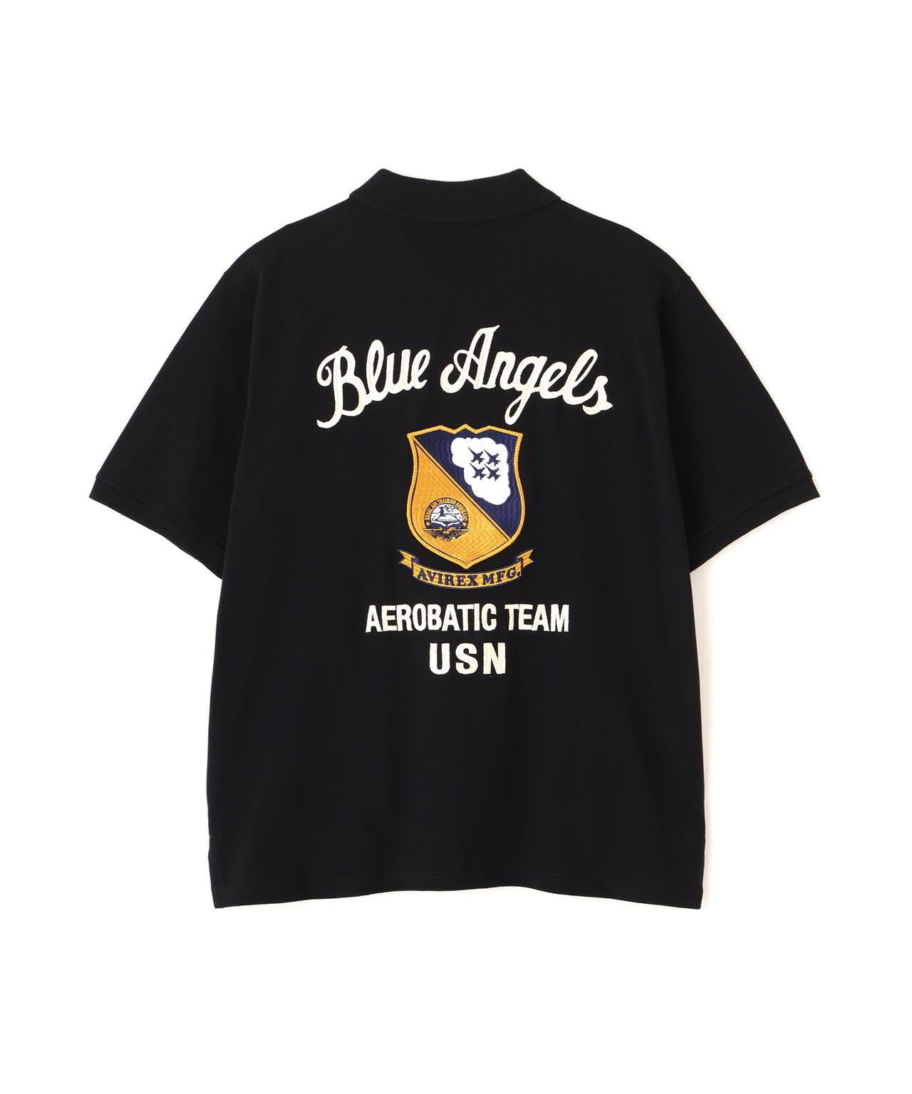 《&DEPOT限定》 BLUE ANGELS S/S POLO POLO衫