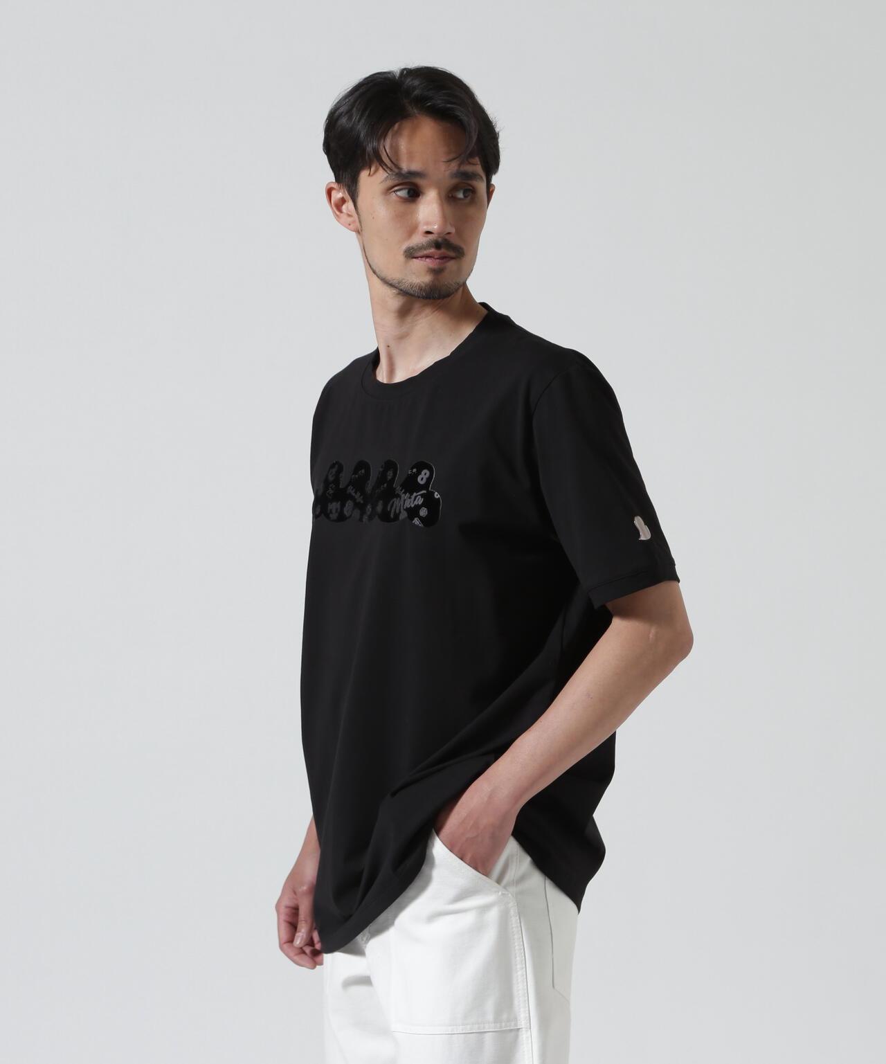 muta MARINE 聯名植絨WAVE印花短袖T恤