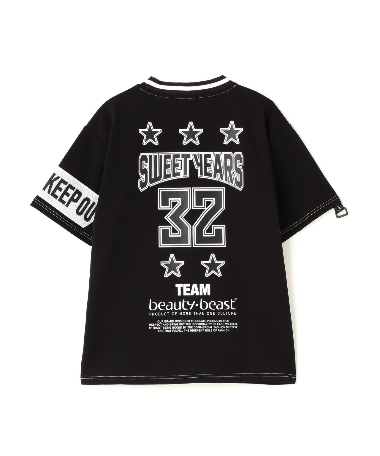 SY32 by SWEET YEARS/SY32×beauty:beast SWEAT TEE T恤