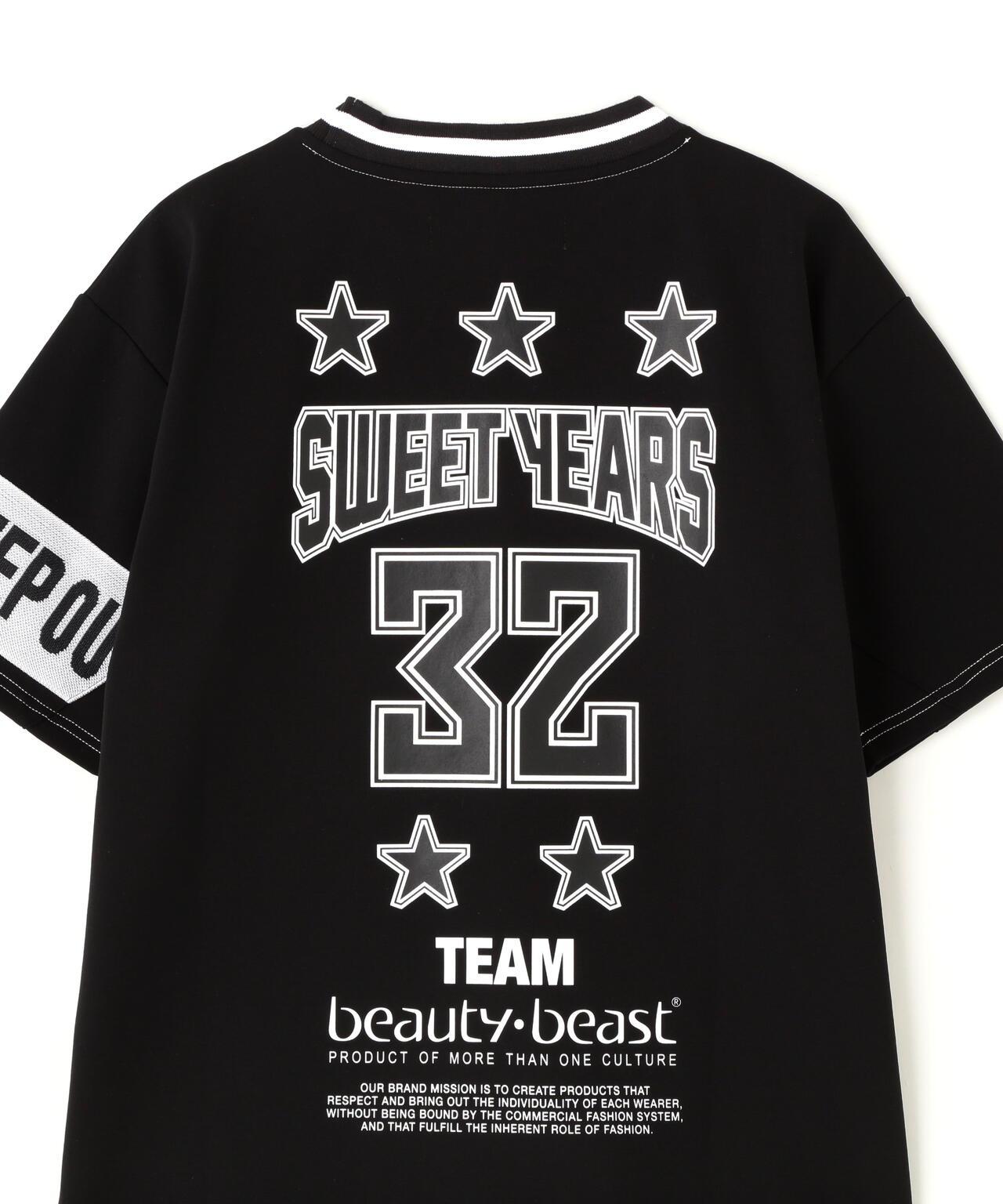 SY32 by SWEET YEARS/SY32×beauty:beast SWEAT TEE T恤