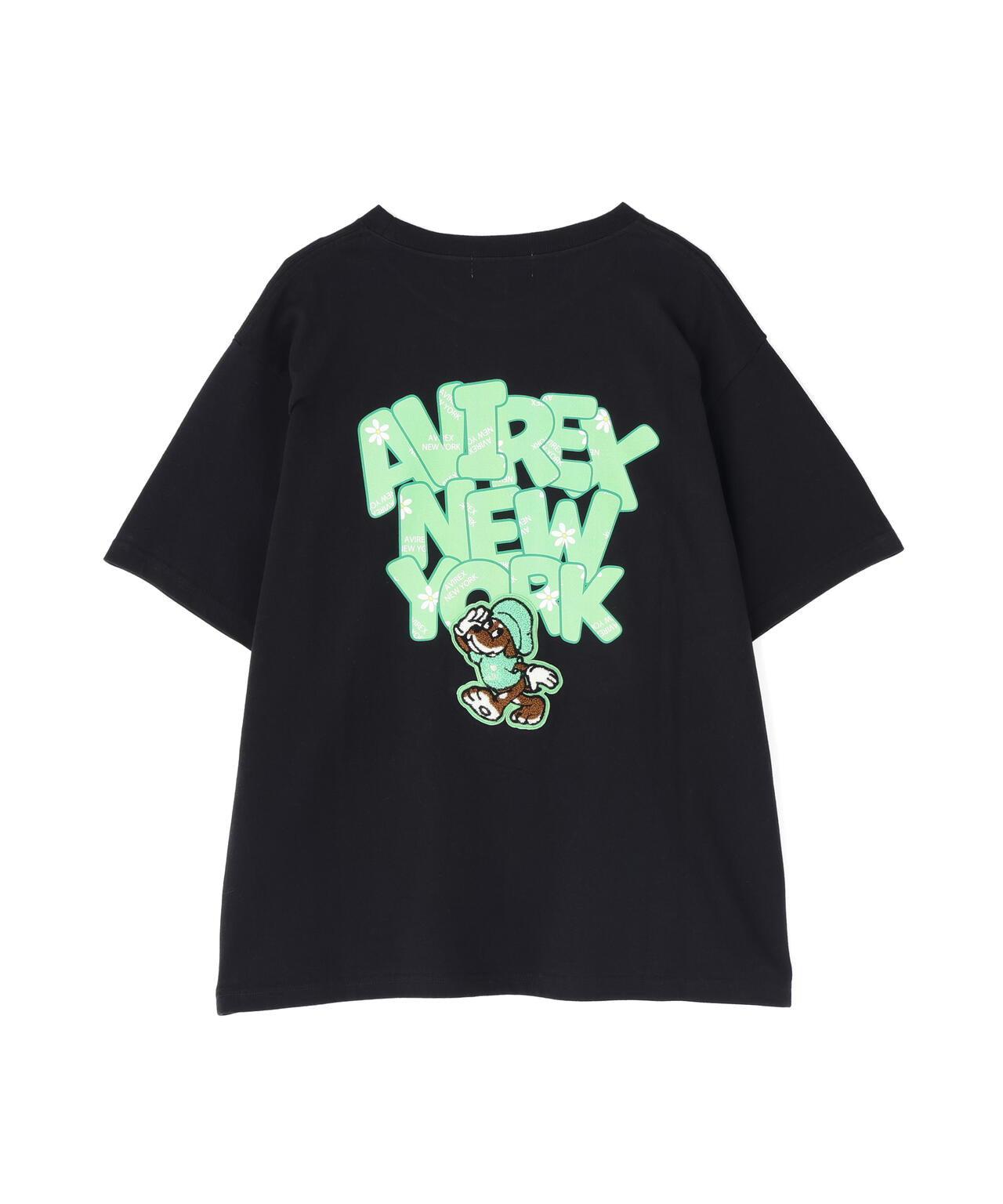S/S SAGARA DOG NEW YORK 英文狗圖案短袖T恤（直営店限定）