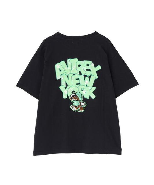 S/S SAGARA DOG NEW YORK 英文狗圖案短袖T恤（直営店限定）