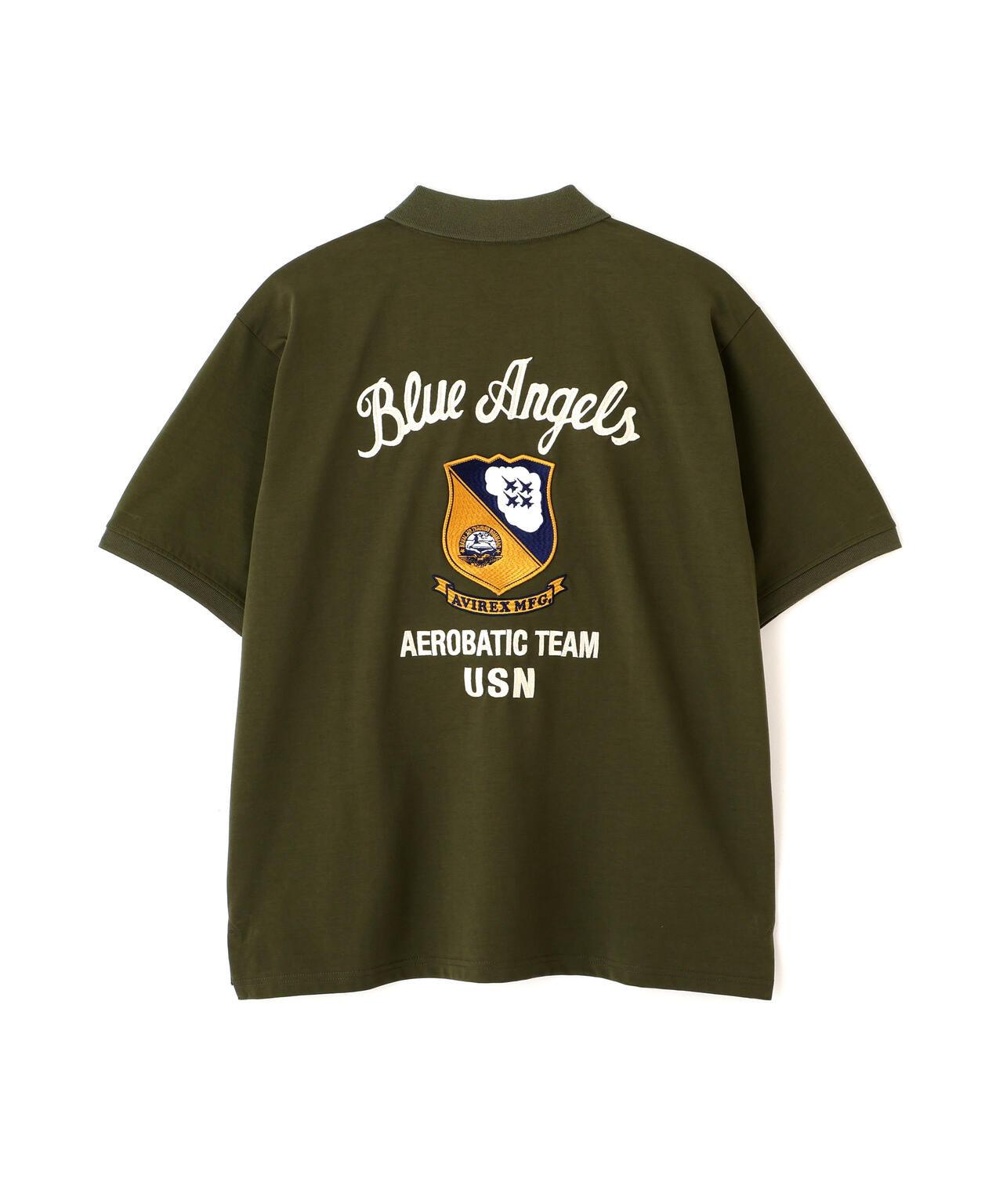 《&DEPOT限定》 BLUE ANGELS S/S POLO POLO衫
