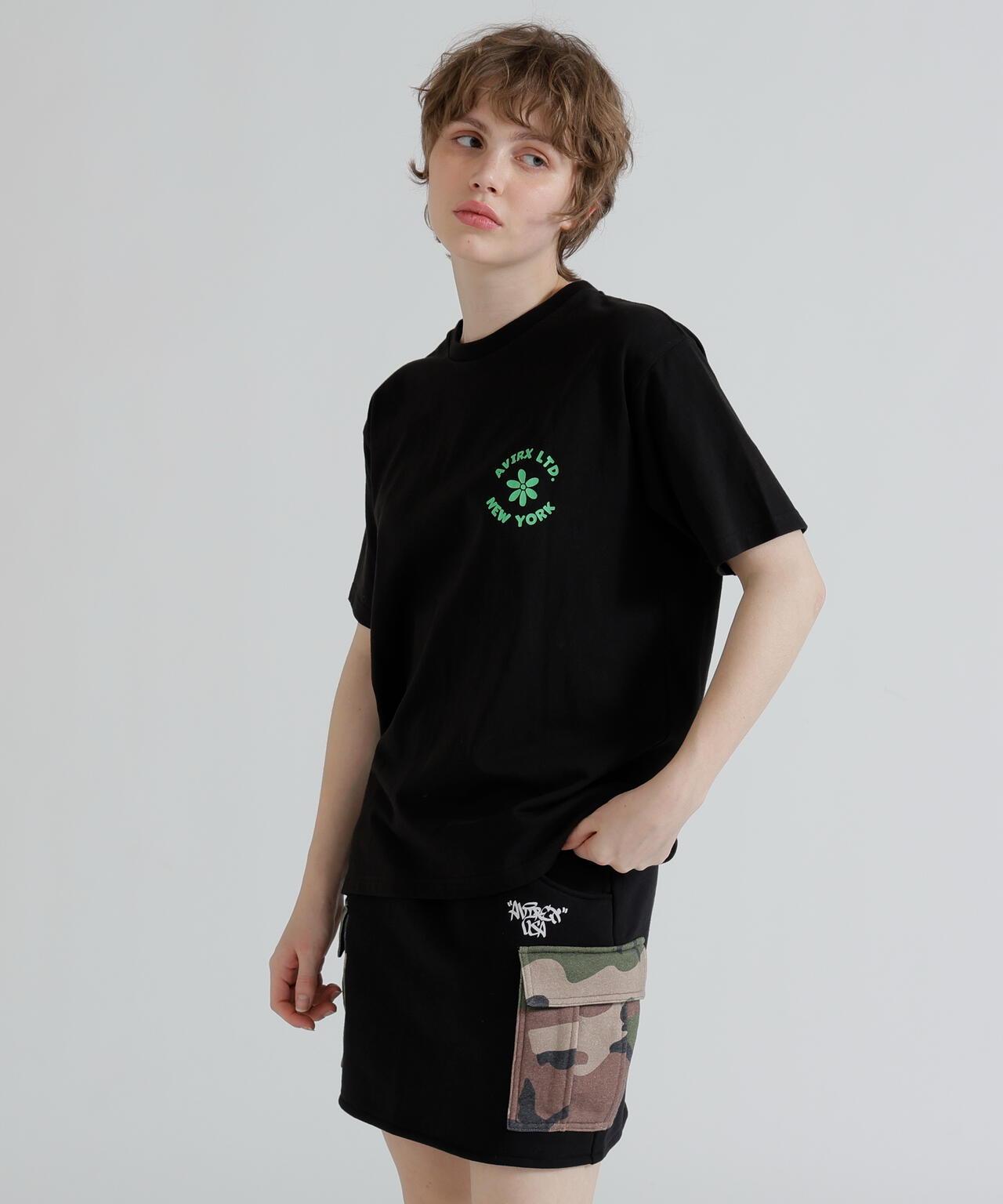 S/S SAGARA DOG NEW YORK 英文狗圖案短袖T恤（直営店限定）