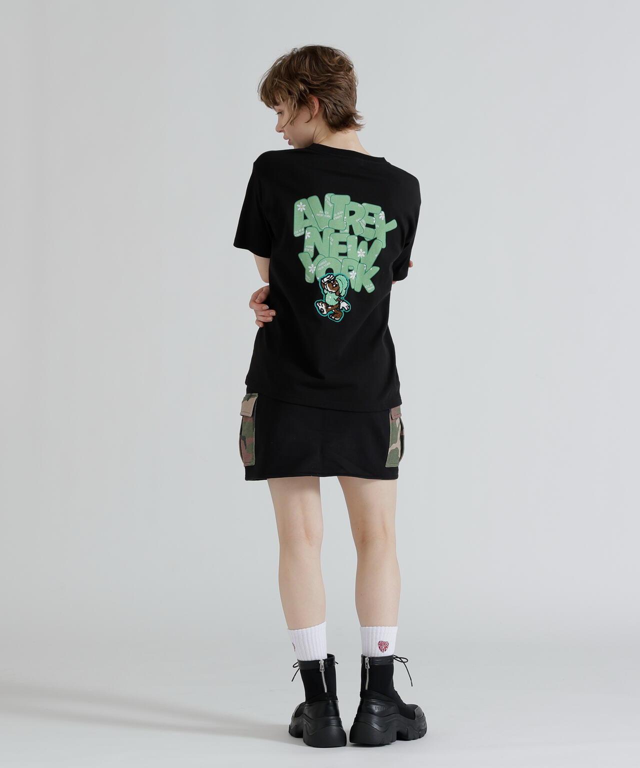 S/S SAGARA DOG NEW YORK 英文狗圖案短袖T恤（直営店限定）