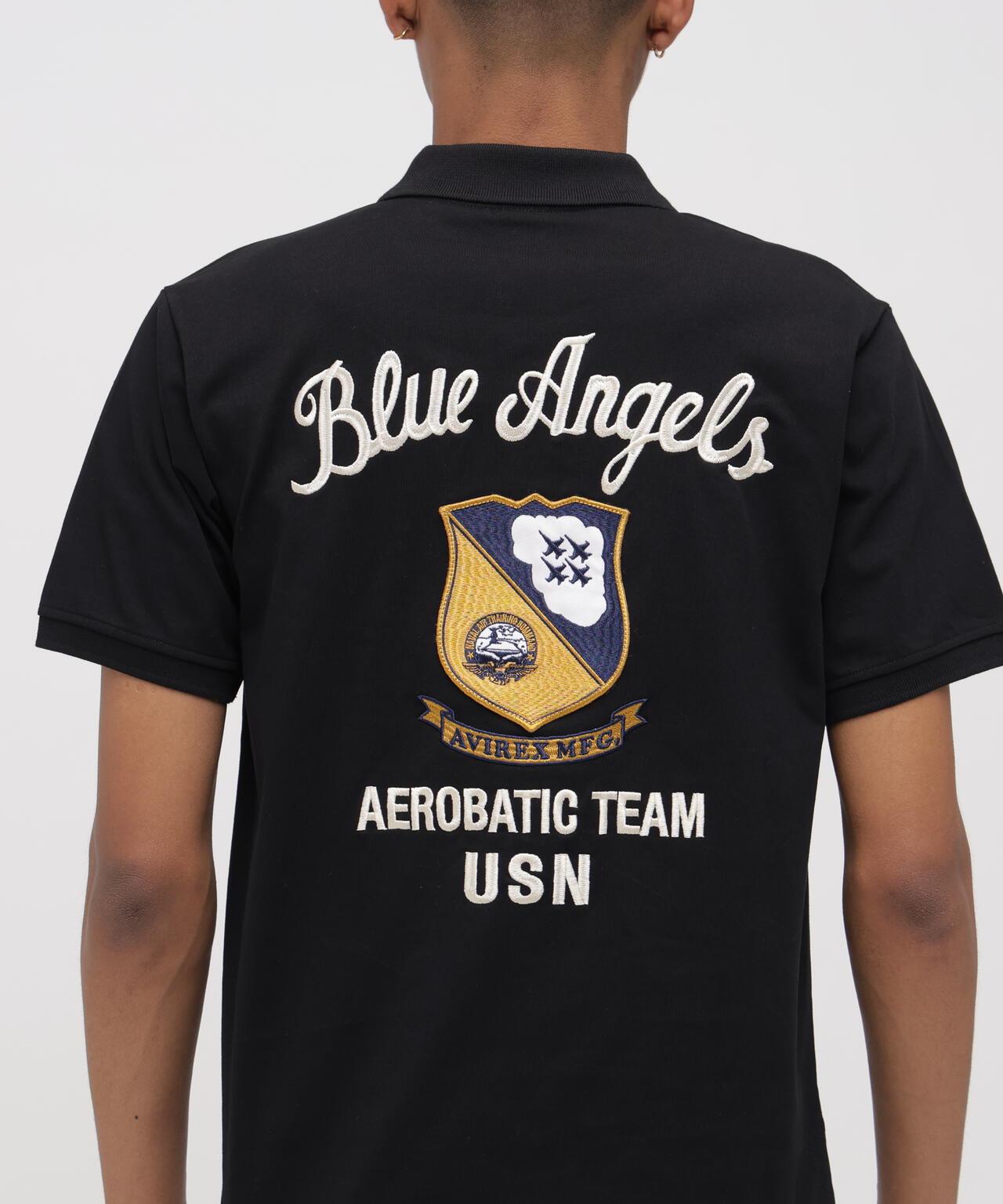 《&DEPOT限定》 BLUE ANGELS S/S POLO POLO衫