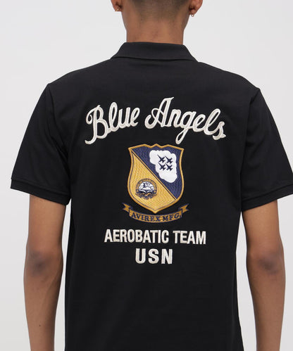 《&DEPOT限定》 BLUE ANGELS S/S POLO POLO衫
