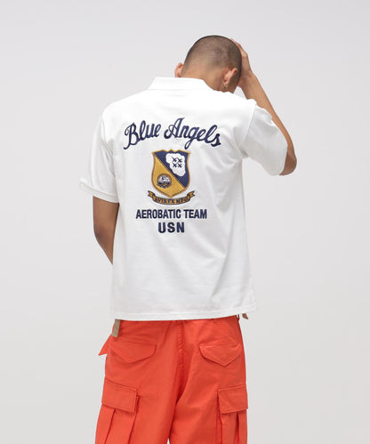 《&DEPOT限定》 BLUE ANGELS S/S POLO POLO衫
