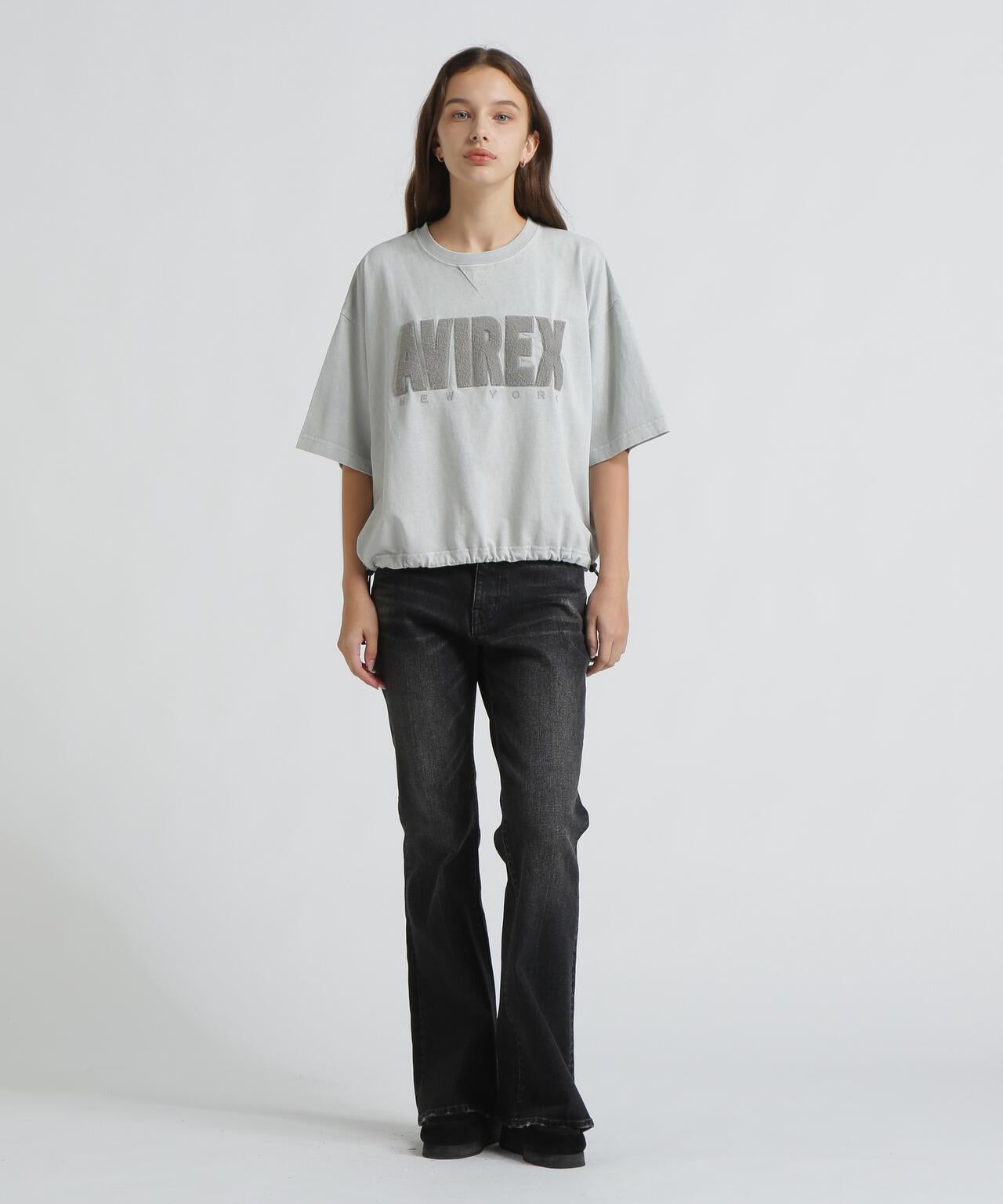 直營店限定 水洗做舊 FADE WASH SAGARA LOGO T恤