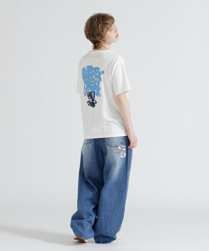S/S SAGARA DOG NEW YORK 英文狗圖案短袖T恤（直営店限定）