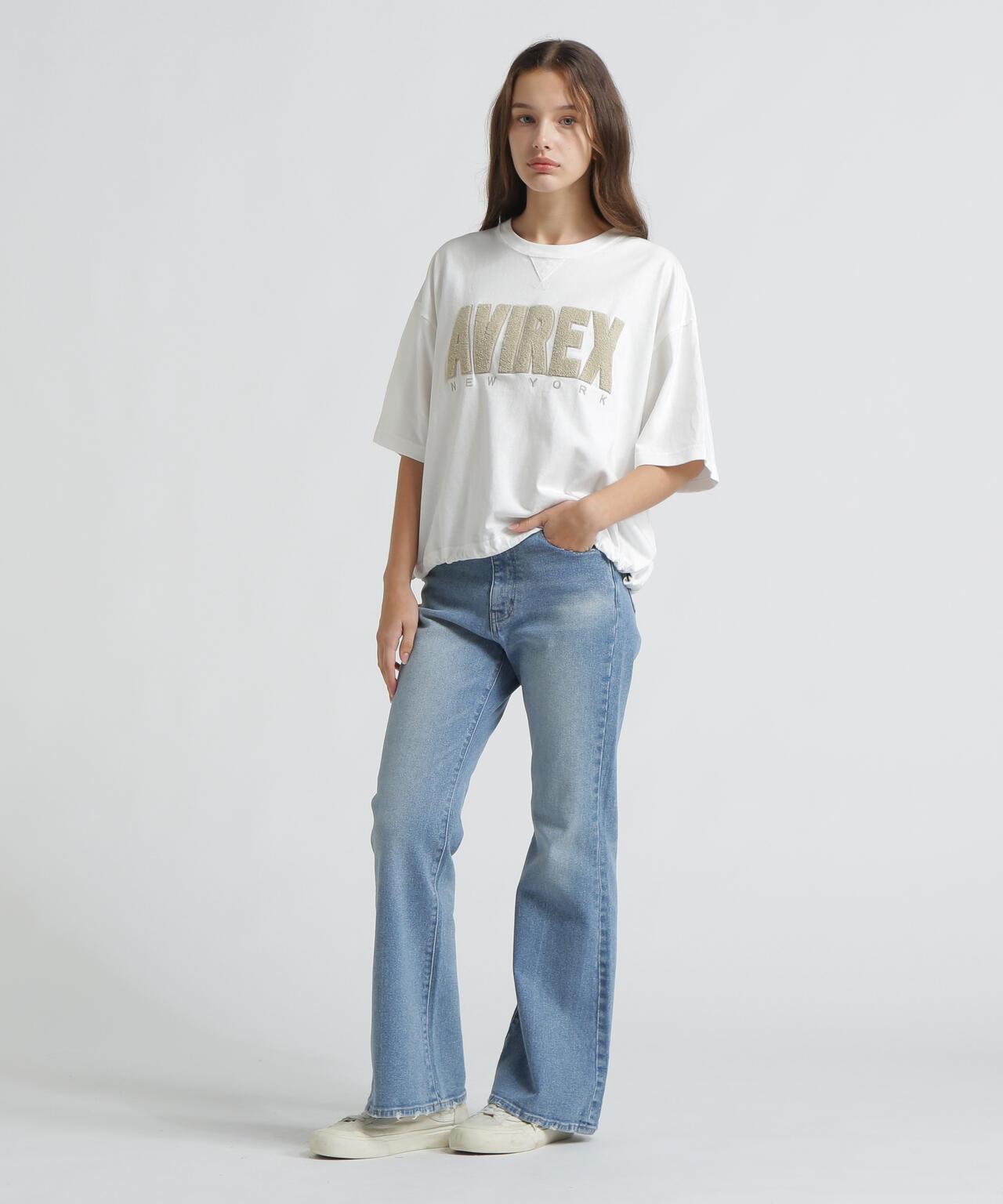 直營店限定 水洗做舊 FADE WASH SAGARA LOGO T恤