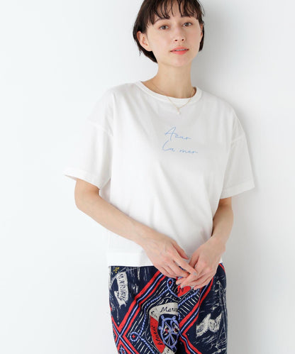azurela mer logo印花T恤