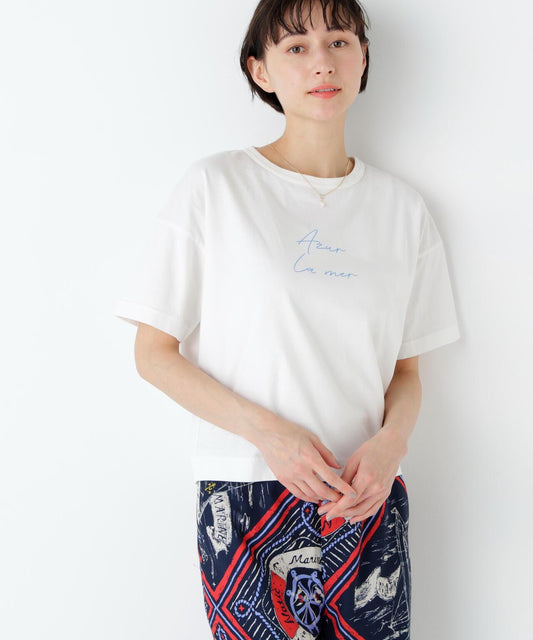 azurela mer logo印花T恤