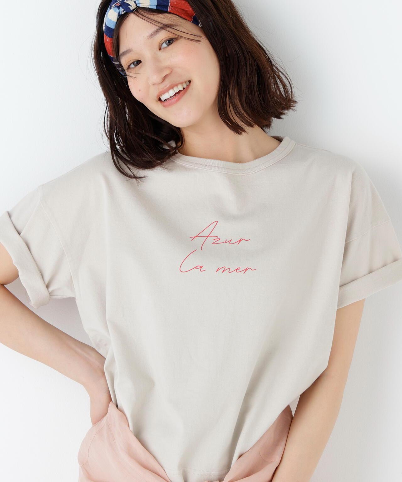 azurela mer logo印花T恤