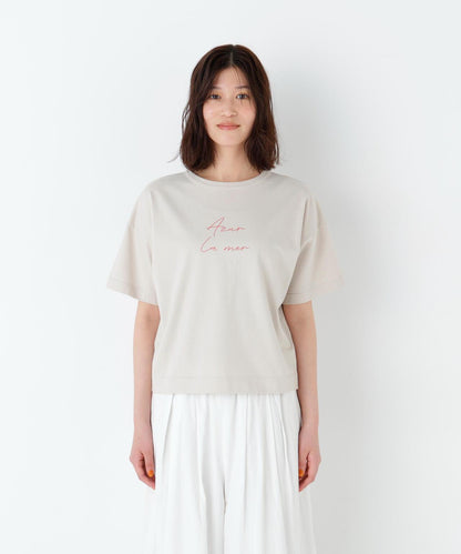 azurela mer logo印花T恤