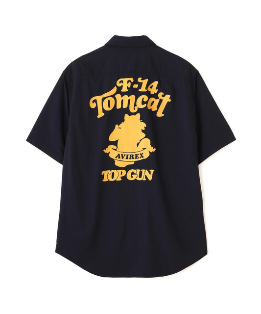 S/S TOM CAT SILHOUETTE 襯衫 《&DEPOT限定》