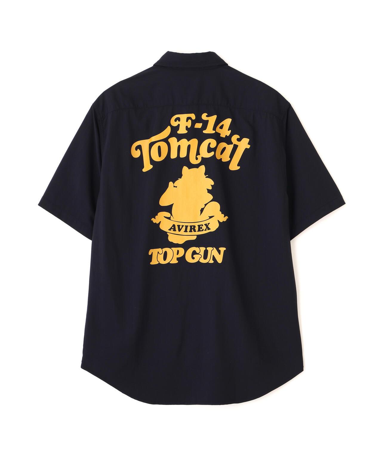 S/S TOM CAT SILHOUETTE 襯衫 《&DEPOT限定》