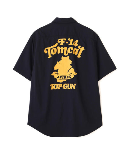 S/S TOM CAT SILHOUETTE 襯衫 《&DEPOT限定》