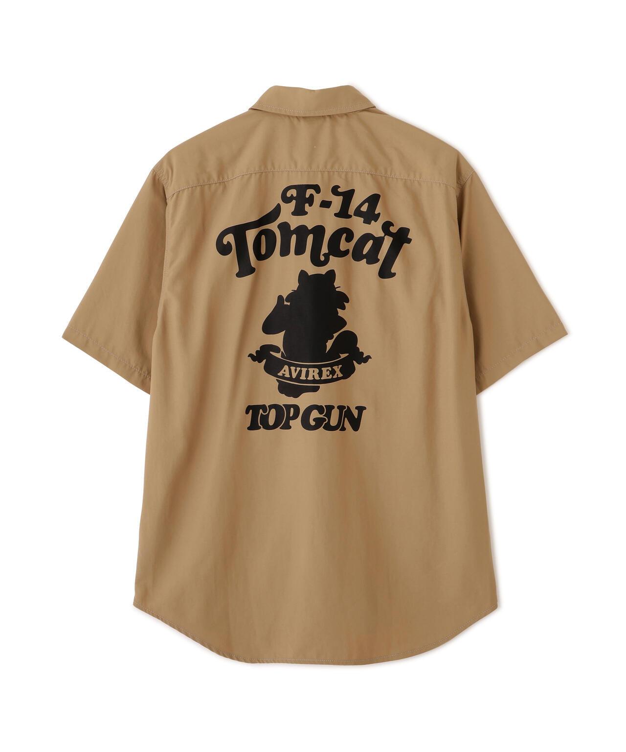 S/S TOM CAT SILHOUETTE 襯衫 《&DEPOT限定》
