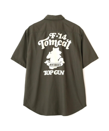 S/S TOM CAT SILHOUETTE 襯衫 《&DEPOT限定》