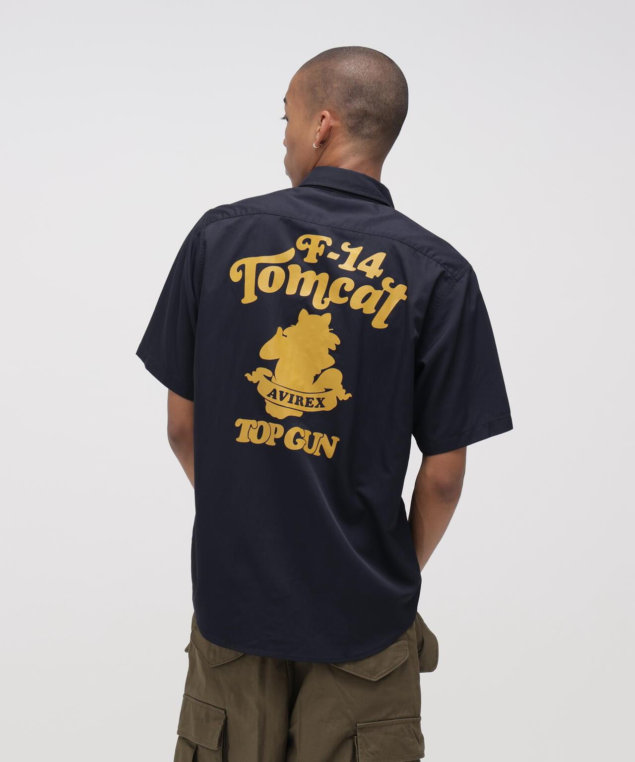 S/S TOM CAT SILHOUETTE 襯衫 《&DEPOT限定》