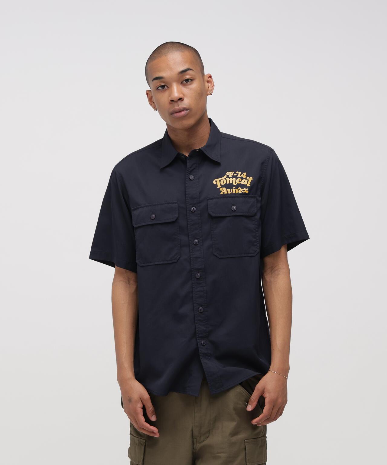 S/S TOM CAT SILHOUETTE 襯衫 《&DEPOT限定》