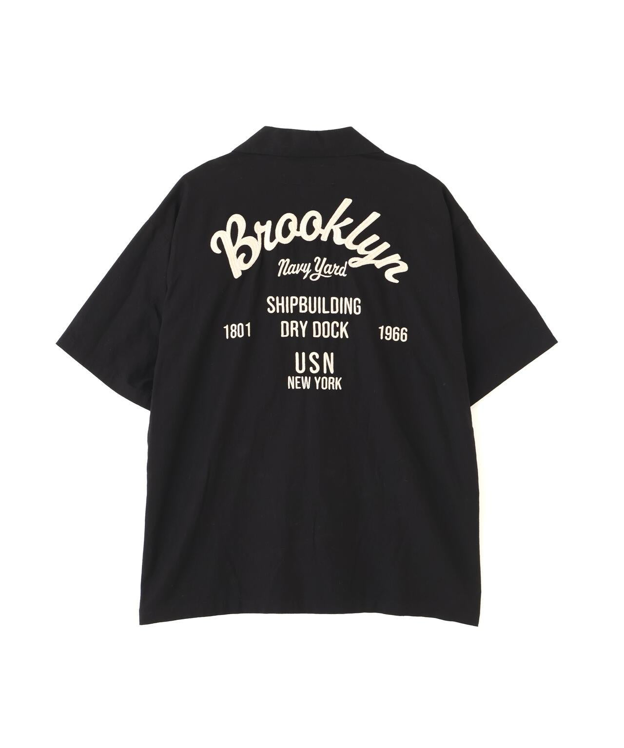 LINEN-COTTON S/S SHIRT "Brooklyn" 襯衫