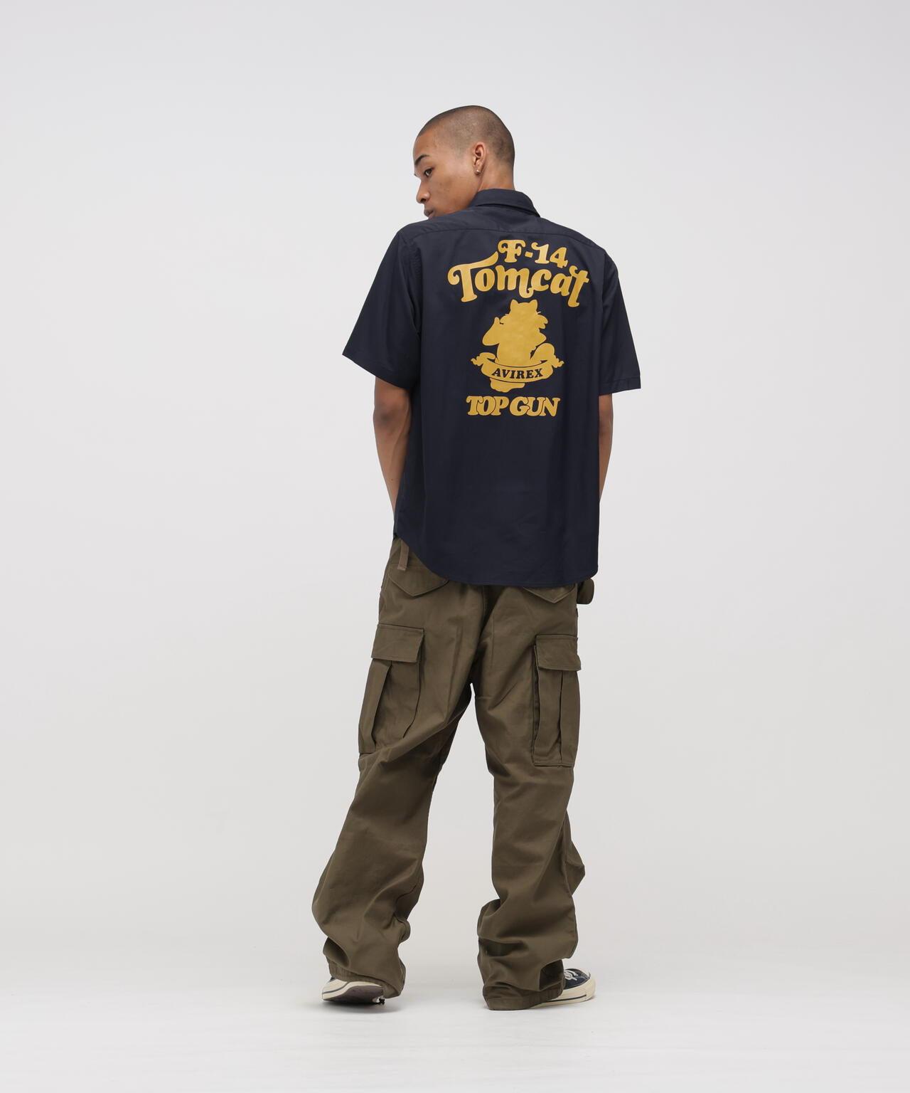 S/S TOM CAT SILHOUETTE 襯衫 《&DEPOT限定》