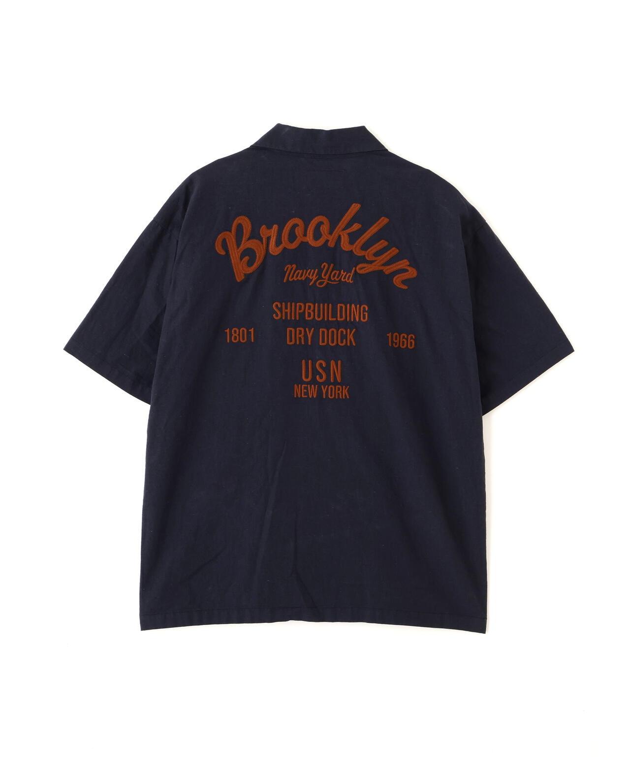LINEN-COTTON S/S SHIRT "Brooklyn" 襯衫