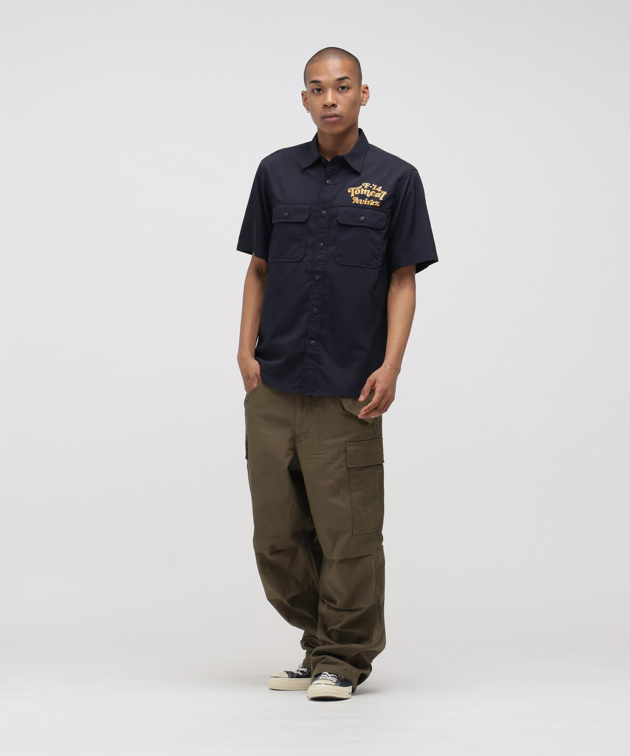 S/S TOM CAT SILHOUETTE 襯衫 《&DEPOT限定》