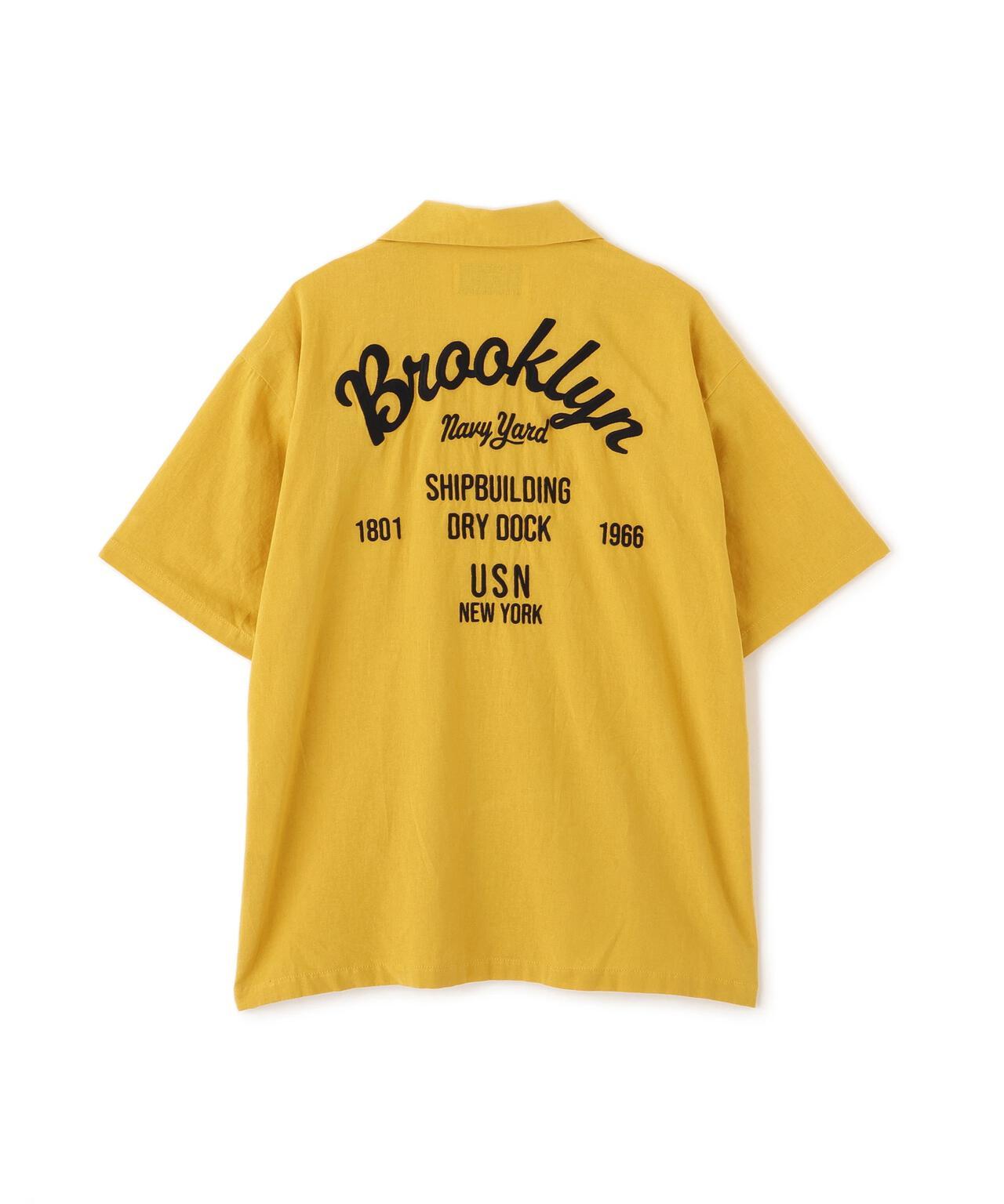LINEN-COTTON S/S SHIRT "Brooklyn" 襯衫