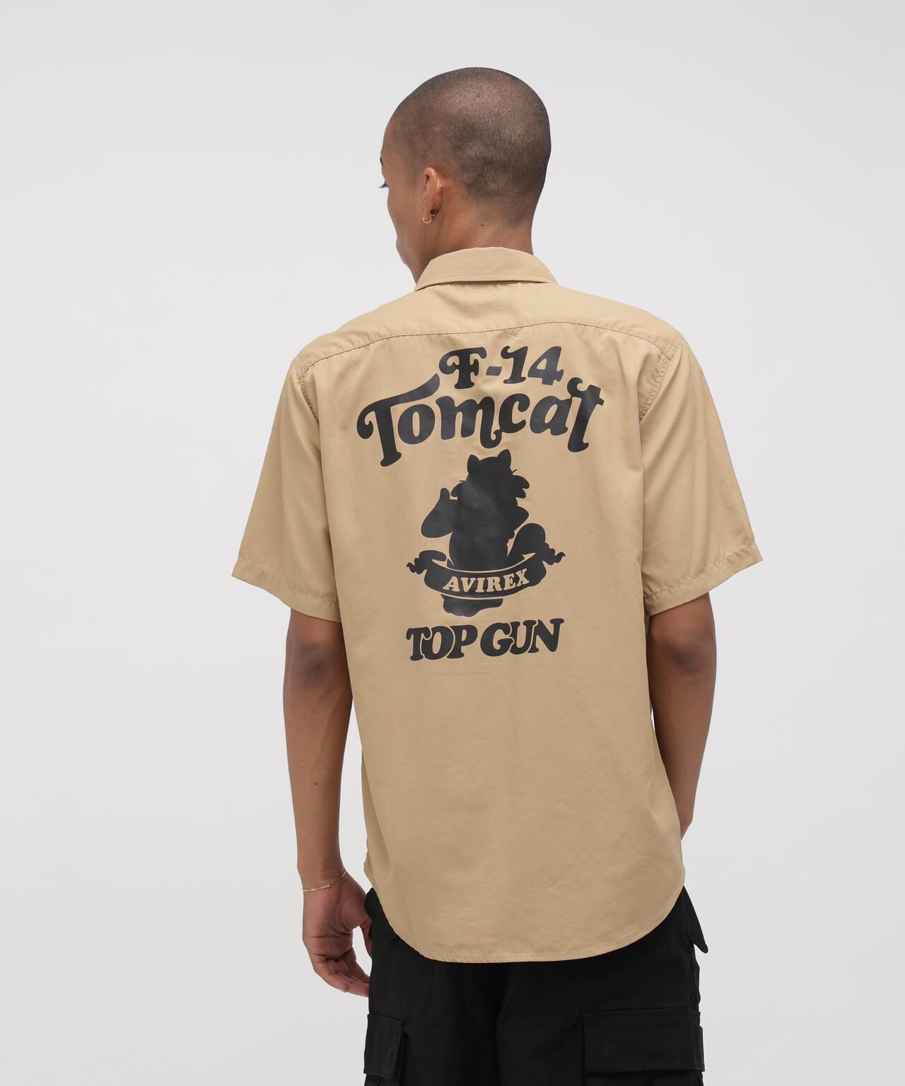 S/S TOM CAT SILHOUETTE 襯衫 《&DEPOT限定》