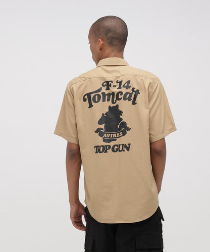 S/S TOM CAT SILHOUETTE 襯衫 《&DEPOT限定》