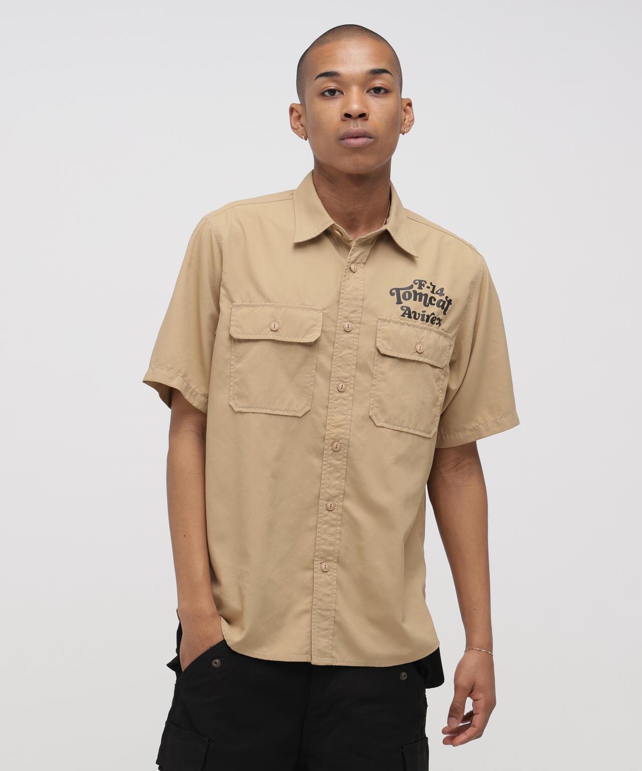 S/S TOM CAT SILHOUETTE 襯衫 《&DEPOT限定》